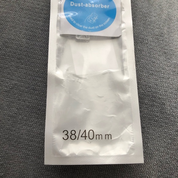 APPLE WATCH BLACK BAND, SILICONE CLASSIC - Picture 5 of 5